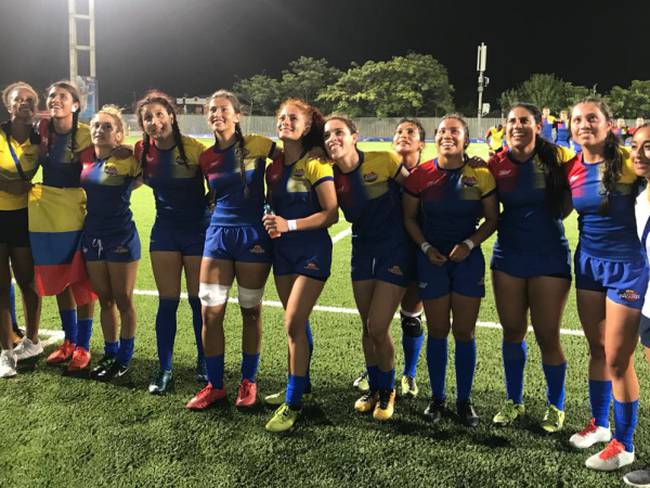 Colombia conquista dos Oros en el rugby masculino y femenino