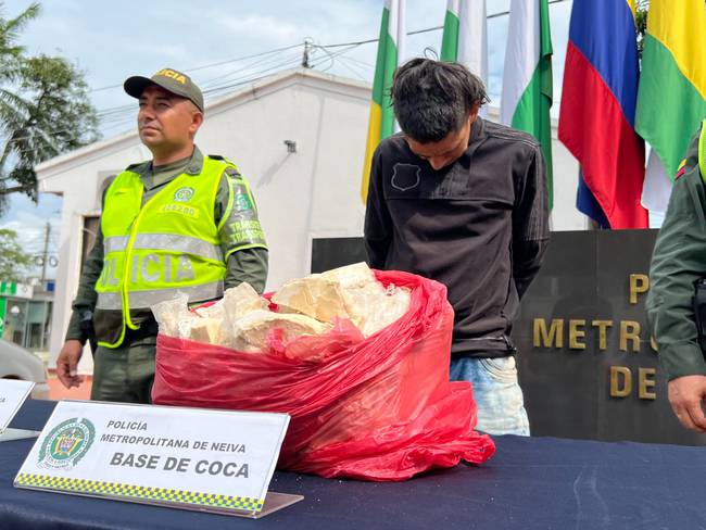 El estupefaciente estaba avaluado en el mercado ilegal en más de 25 millones de pesos.