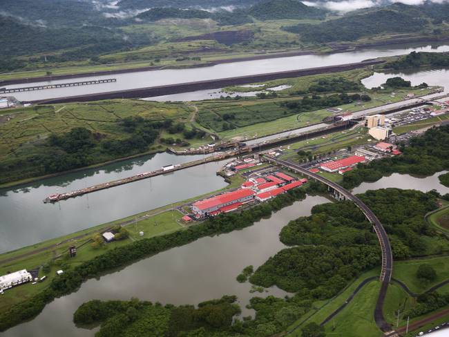 Canal de Panamá. Foto: Daniel Gonzalez/Anadolu Agency via Getty Images.