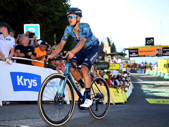 Harold Tejada, ciclista colombiano en el Tour de Francia. (Photo by Tim de Waele/Getty Images)