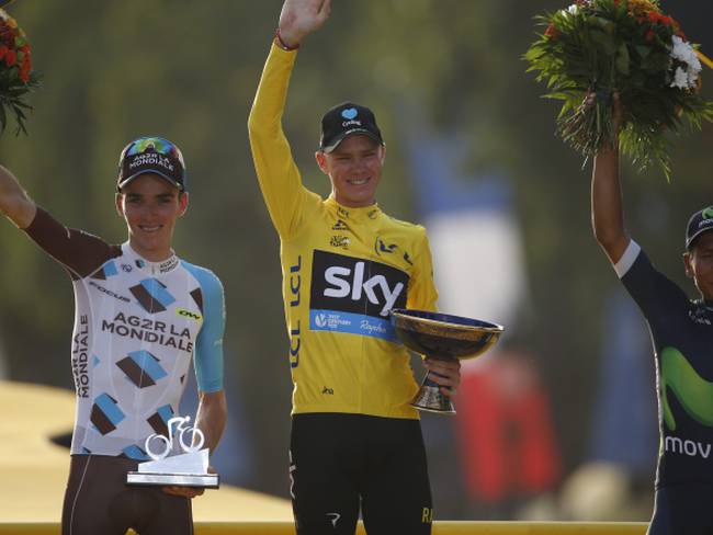 ¡Nairo Quintana, de vuelta al podio!; Froome alcanza su tercer Tour