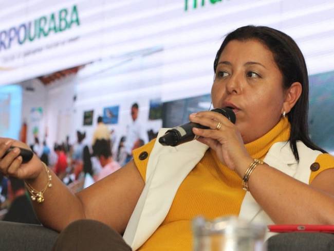 Vanessa Paredes, directora de Corpourabá. Foto: cortesía.