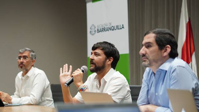 Reunión sobre tarifas de energía./ Alcaldía de Barranquilla