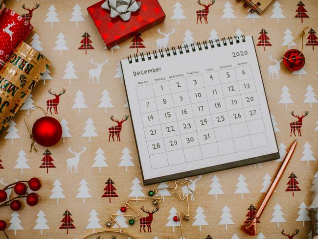 Calendario de festivos en diciembre - Getty Images