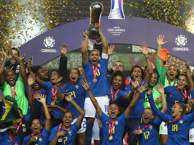 Brasil, campeón actual de la Copa América Femenina.