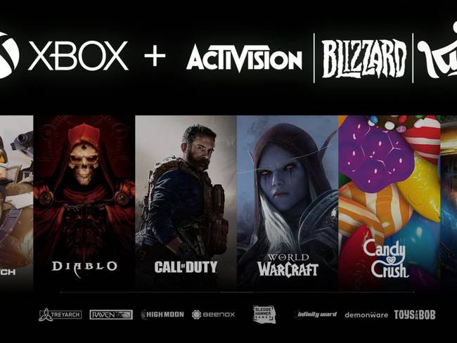 Microsoft compra Activision Blizzard por más de 60 mil millones de dólares
