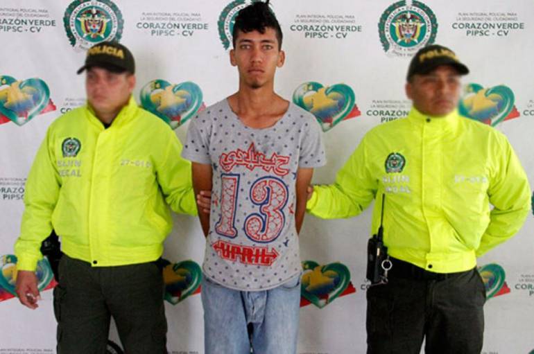 Jhon Edgar Hernández, alias El zarco, condenado por feminicidio en Cali