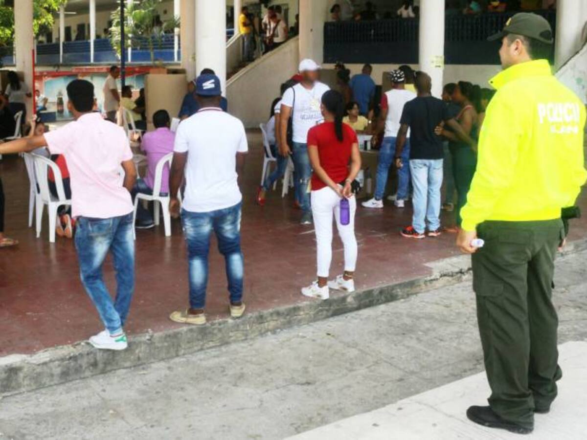 77 personas capturadas en 46 puestos de votación en Cartagena