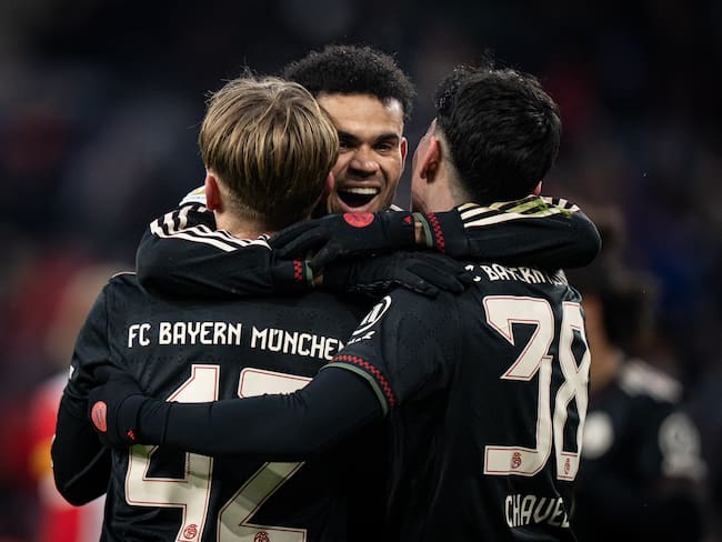 Luis Díaz inicia el 2026 con espectacular doblete de asistencias en Bayern Múnich vs. RB Salzburg