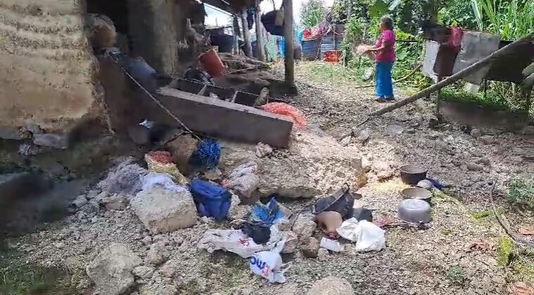 Santa María (Boyacá) afectado por el fuerte sismo