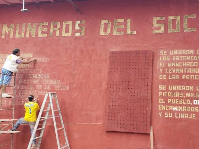 El poema de Neruda que escribieron en una fachada