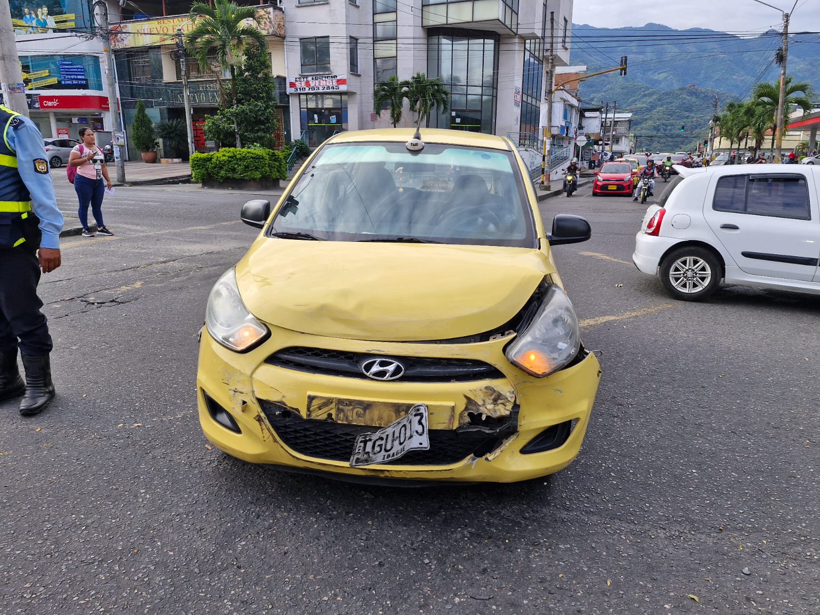 El accidente se presentó en la carrera quinta con calle 29 de Ibagué