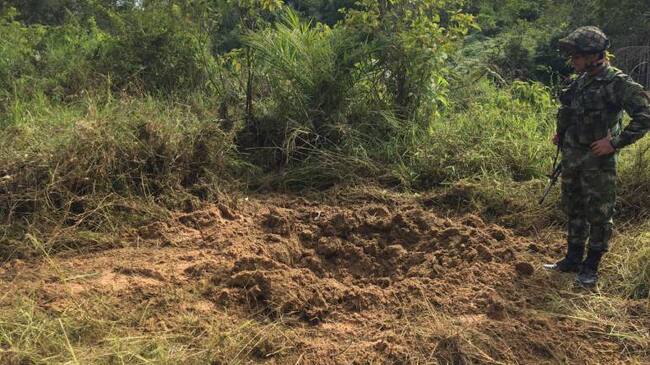 Los artefactos fueron detonados controladamente por técnicos antiexplosivos.