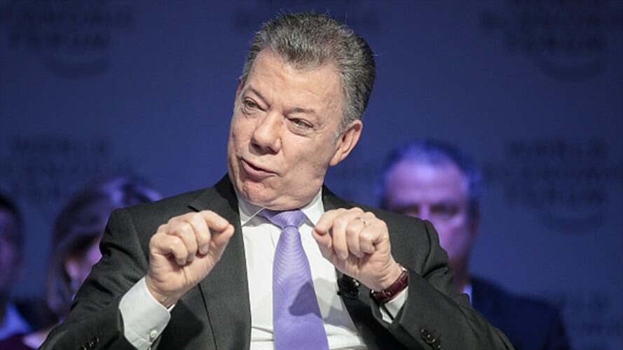 Juan Manuel Santos, presidente de Colombia. Foto: Getty Images