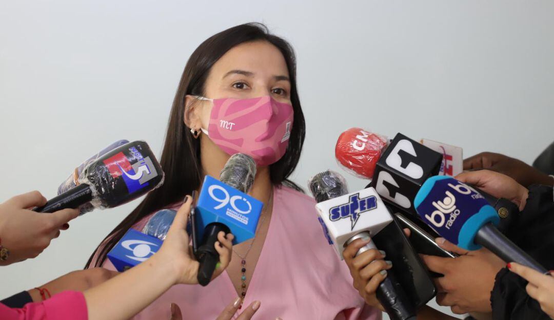 Miyerlandi Torres, secretaria de Salud