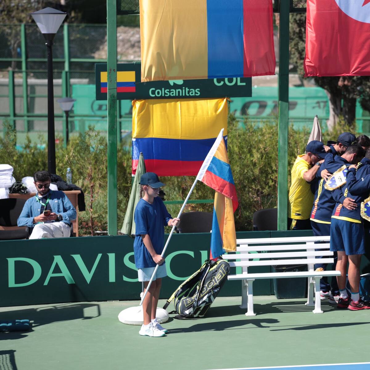 Colombia cae ante Ucrania en la serie de Copa Davis