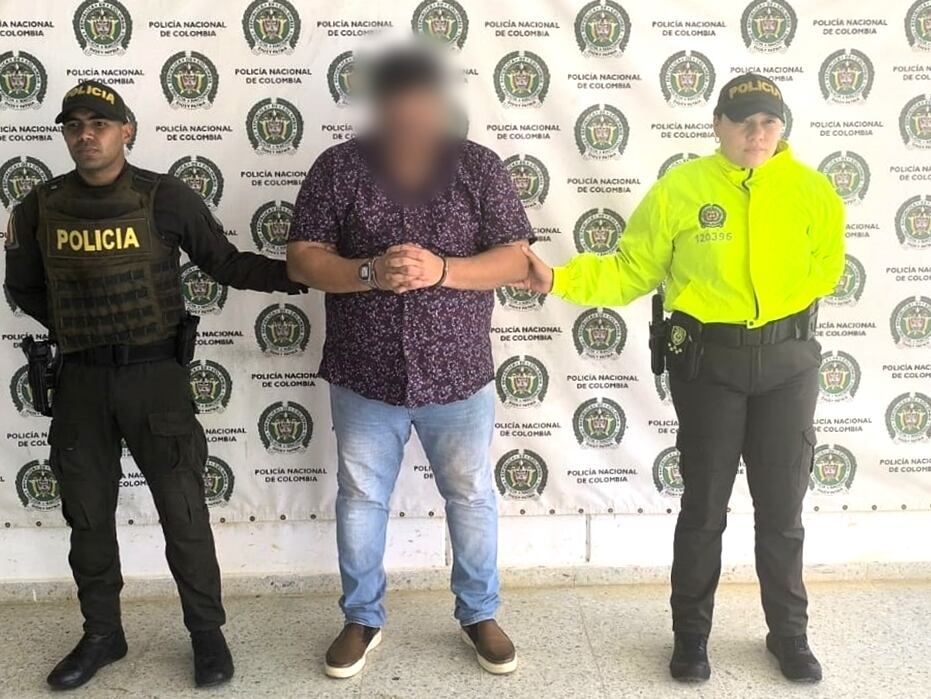 Alias "El profe". Foto: cortesía Policía Antioquia