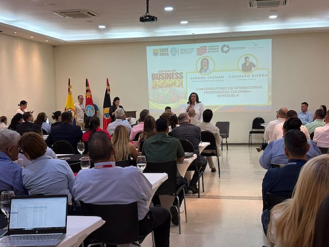 Cúcuta y Táchira buscan fortalecer el comercio binacional con alianza empresarial. / Foto: Jenny Márquez.