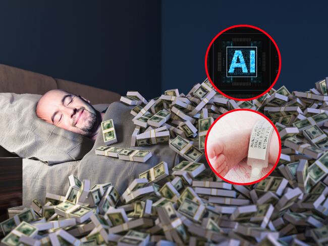 Riqueza, inteligencia artificial, apellido, imágenes de referencia (Getty Images).