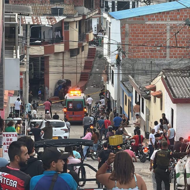 Policía resulta gravemente herido en ataque violento en Ocaña, Norte de Santander. Foto: Cortesía.