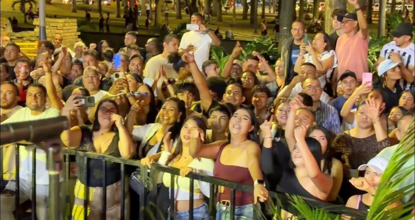 Las noches en el Bulevar del Río en Cali / Foto: especial para Caracol Radio