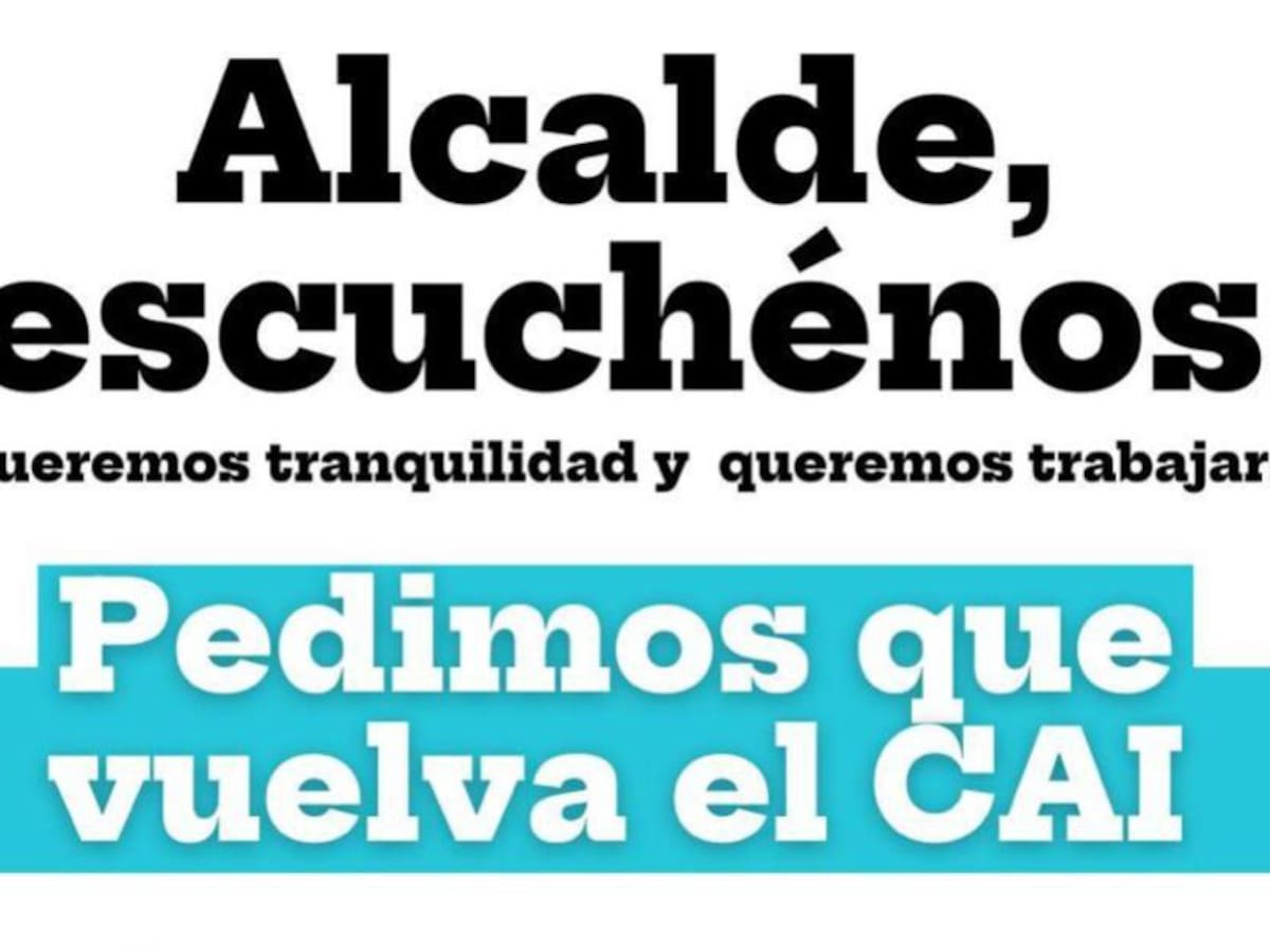 Comunidad de San Antonio pide el regreso del CAI