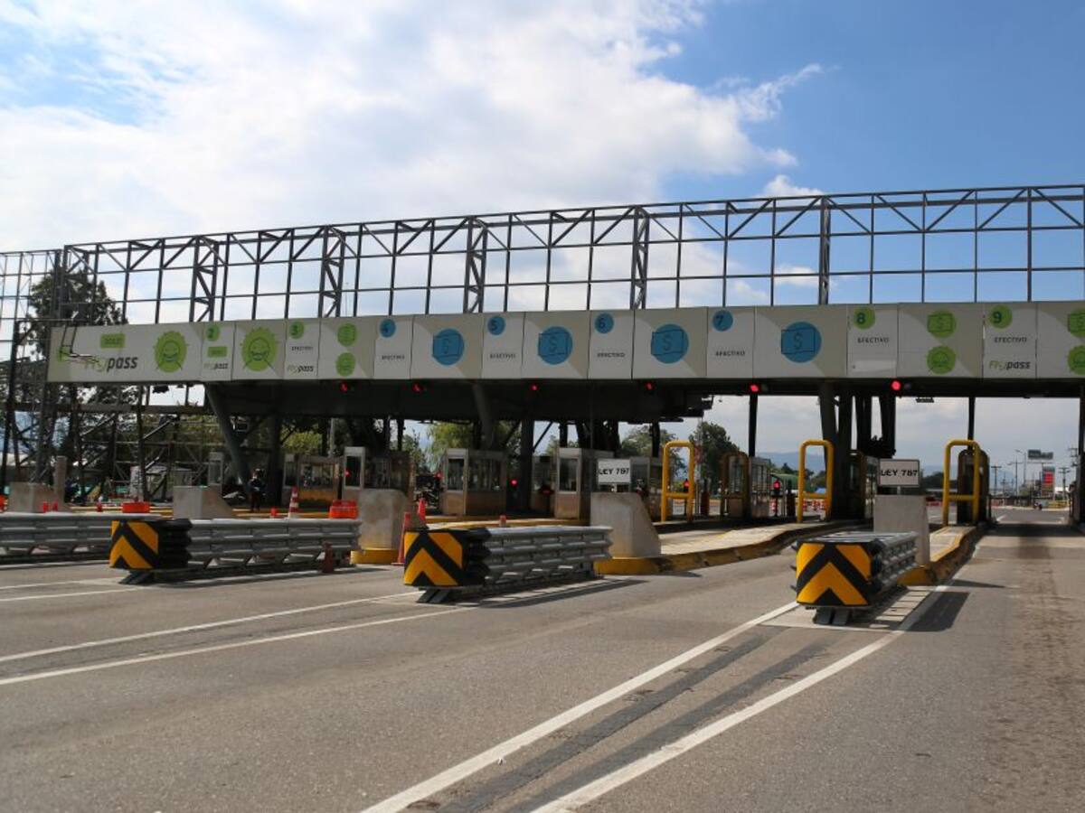 No habrá cobro de peajes al transporte de pasajeros en Cundinamarca