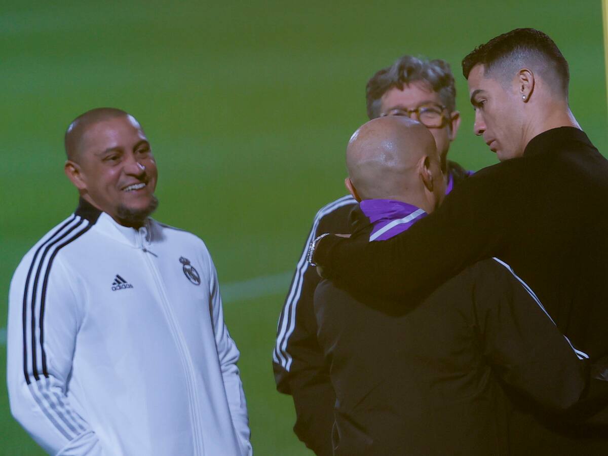 Video: Cristiano Ronaldo y un reencuentro emotivo con Ancelotti y el Real Madrid