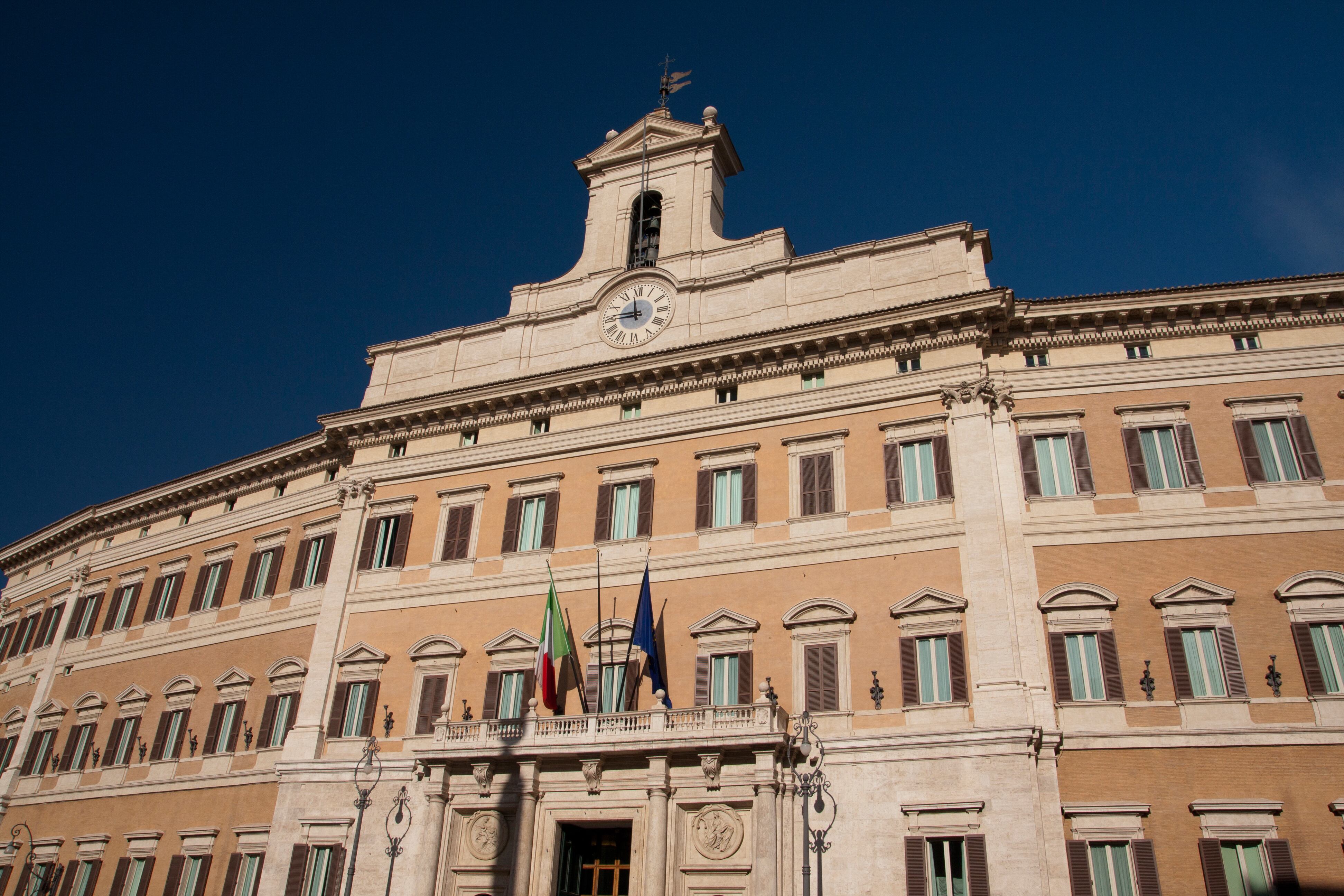The Palazzo Montecitorio is the seat of the Italian Chamber of Deputies - Getty Images