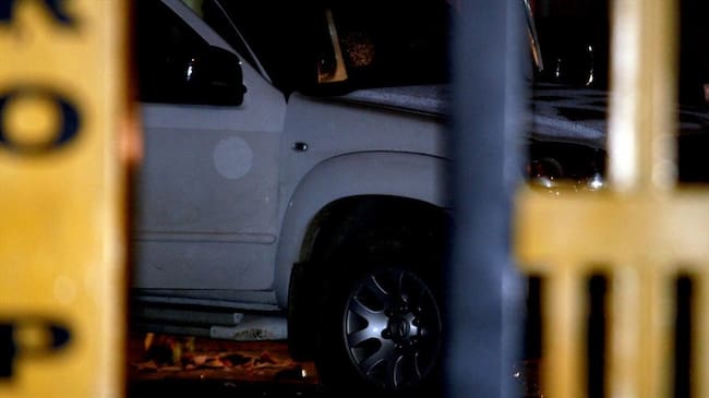 Una camioneta adscrita a la Uten, contratista de la Compañía Energética de Occidente, fue hurtada por sujetos desconocidos. Foto: Colprensa