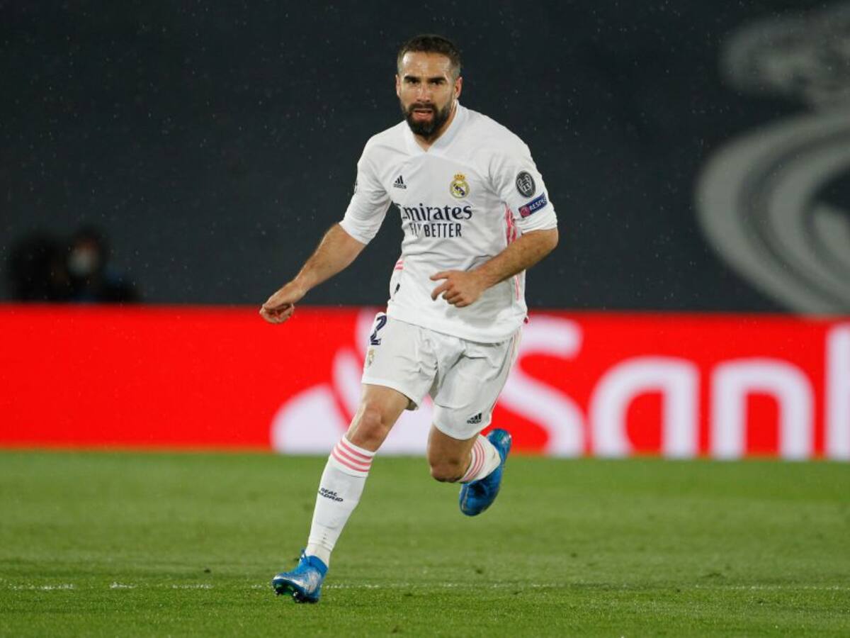 Dani Carvajal se lesionó y será baja en Real Madrid por resto de temporada