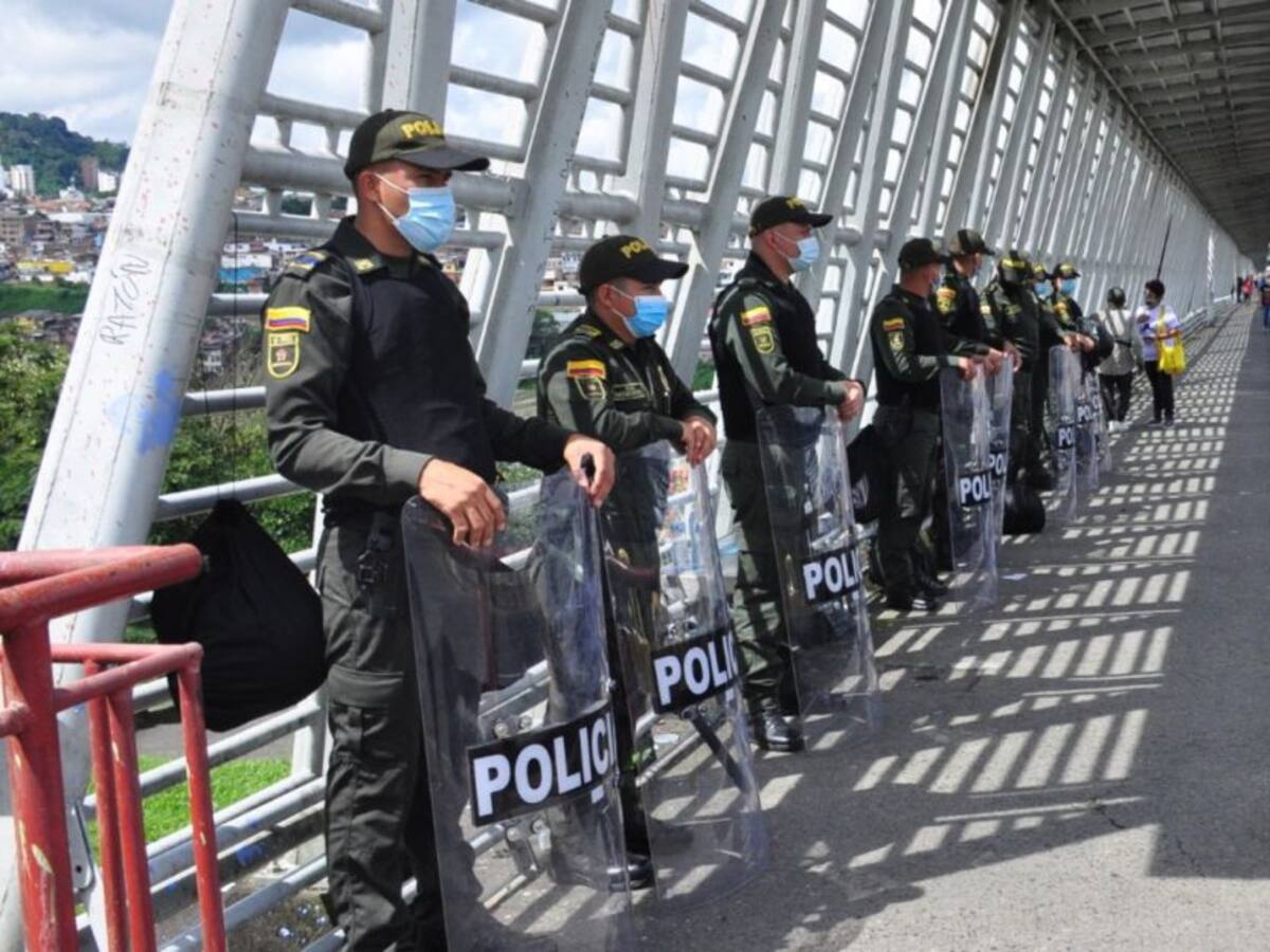 Mayor seguridad en el viaducto de Pereira para evitar acceso a las pilonas