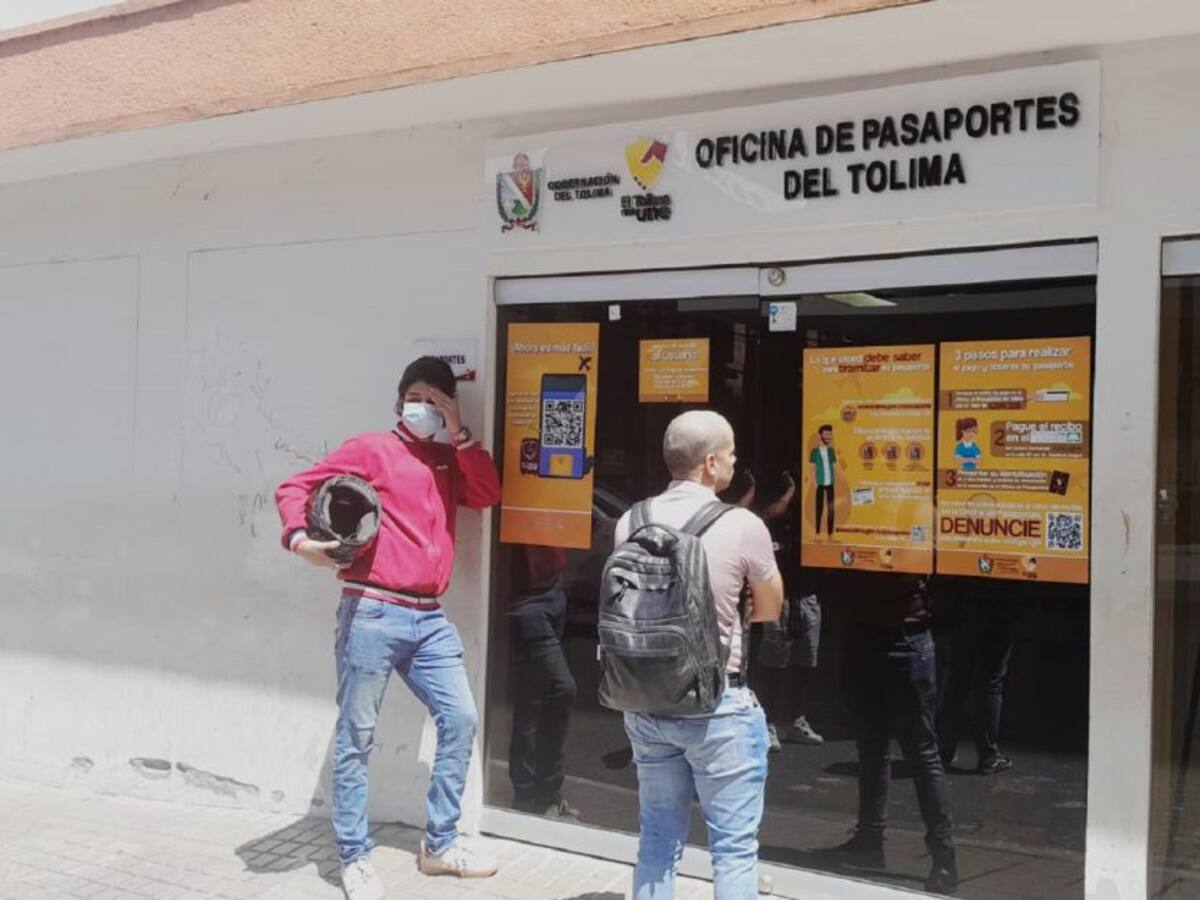 Persisten las dificultades para las citas de pasaportes en Ibagué