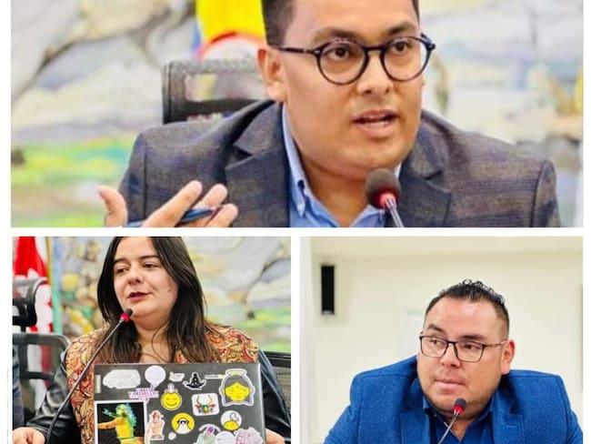 Los concejales Camilo Hoyos, Laura Silva y Simón Parra fueron señalados por el abogado Yesid Figueroa de recibir cuotas burocráticas por el alcalde de Tunja.