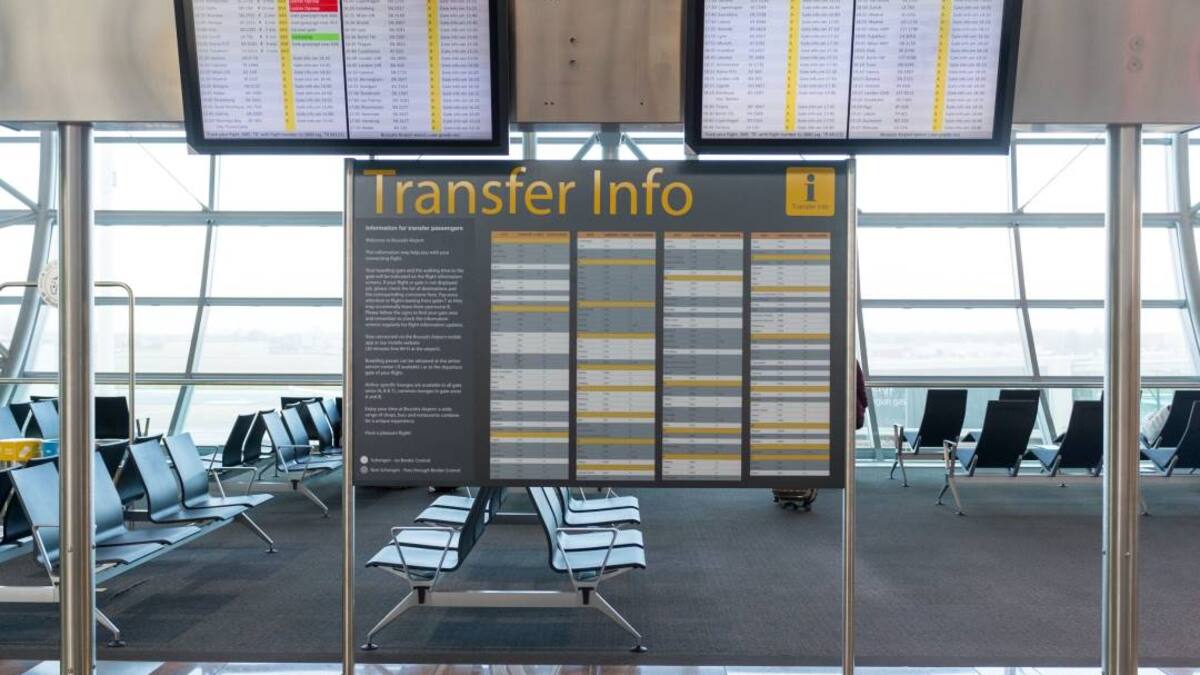 Cancelan la salida de vuelos comerciales en Bruselas por huelga nacional