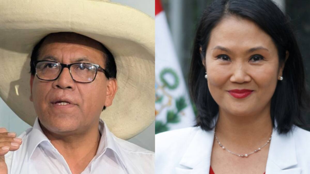Sánchez y Fujimori van a segunda vuelta en Perú; López Aliaga queda fuera por 14.474 votos