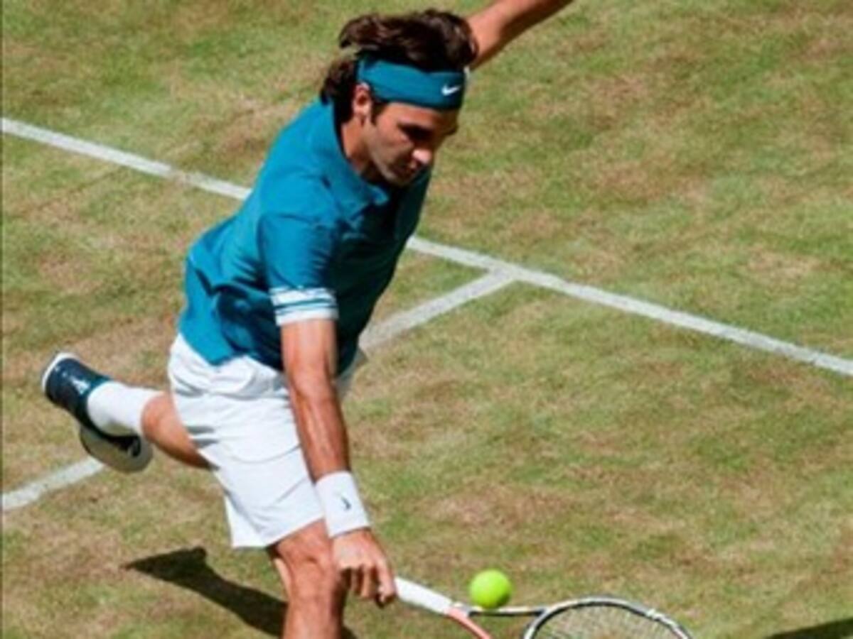 Roger Federer perdió la final del Abierto de Tenis de Halle