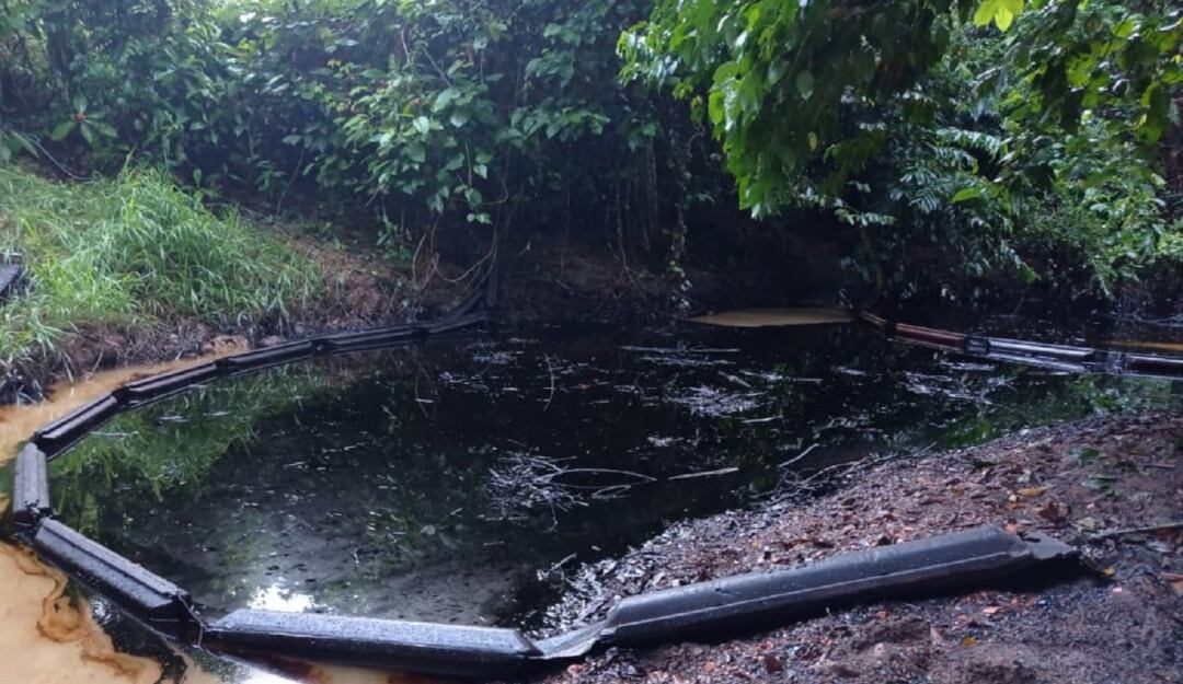 Emergencia ambiental por derrame de crudo en Tibú