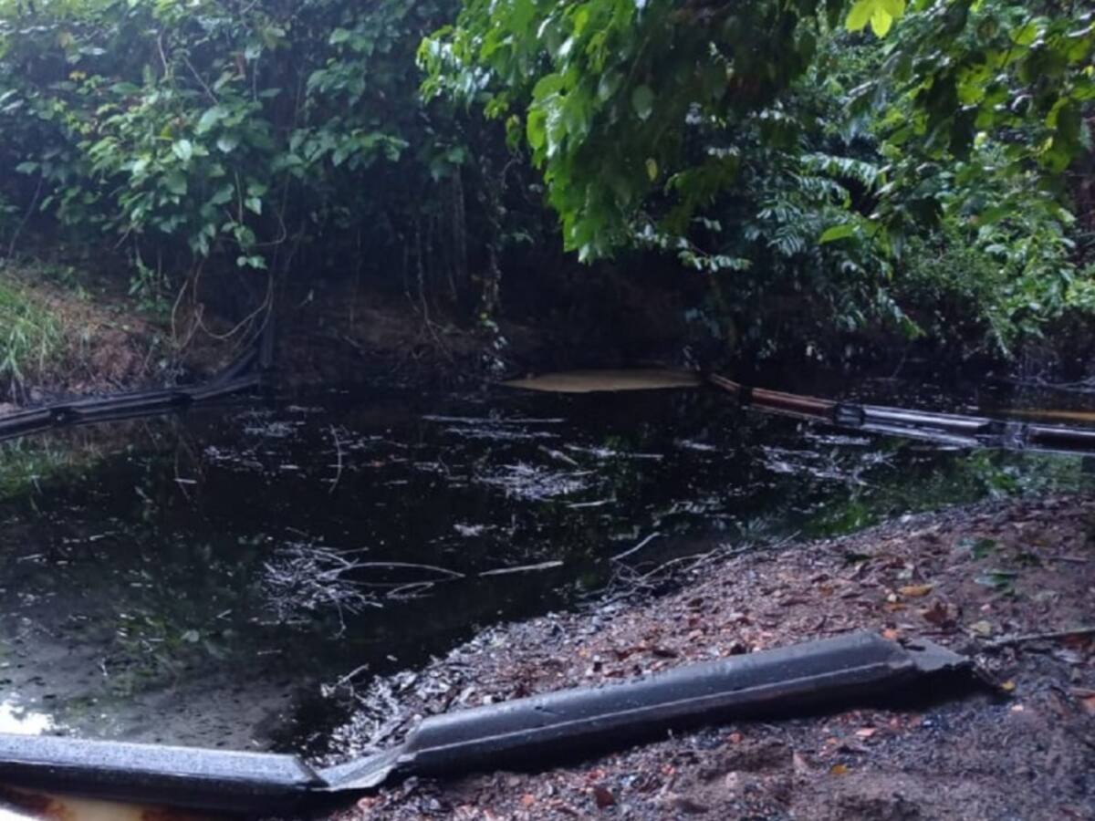 Activan plan de contingencia activos en Tibú por derrame de crudo