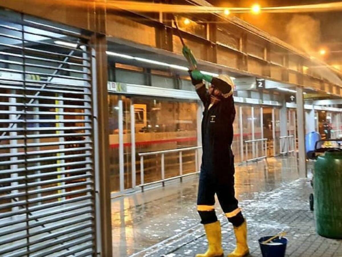 Por coronavirus, Transmilenio intensifica desinfección de la operación