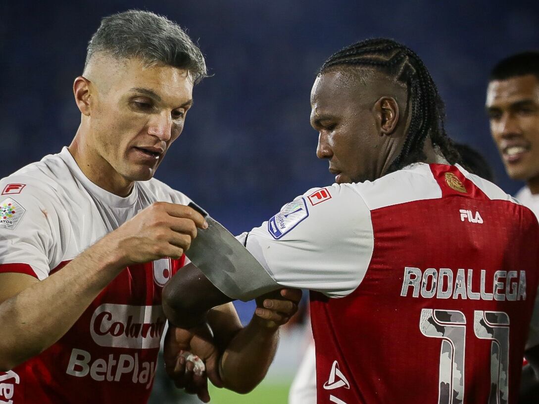 Hugo Rodallega convirtió cinco goles en los cuadrangulares finales del fútbol colombiano. (Colprensa - Cristian Bayona).