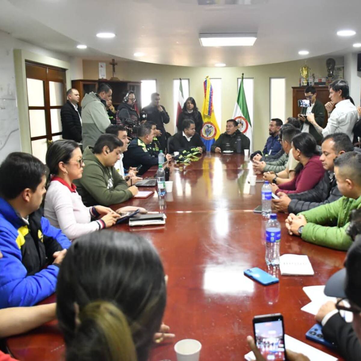 Levantan bloqueos en Tunja tras acuerdos entre autoridades y taxistas
