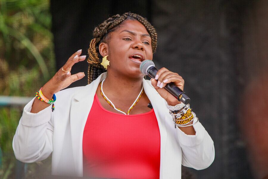 Francia Márquez, vicepresidenta de Colombia. Foto: Colprensa.