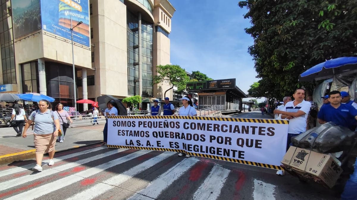 Gerson Quijano Rolón, comerciante Sanandresito Centro