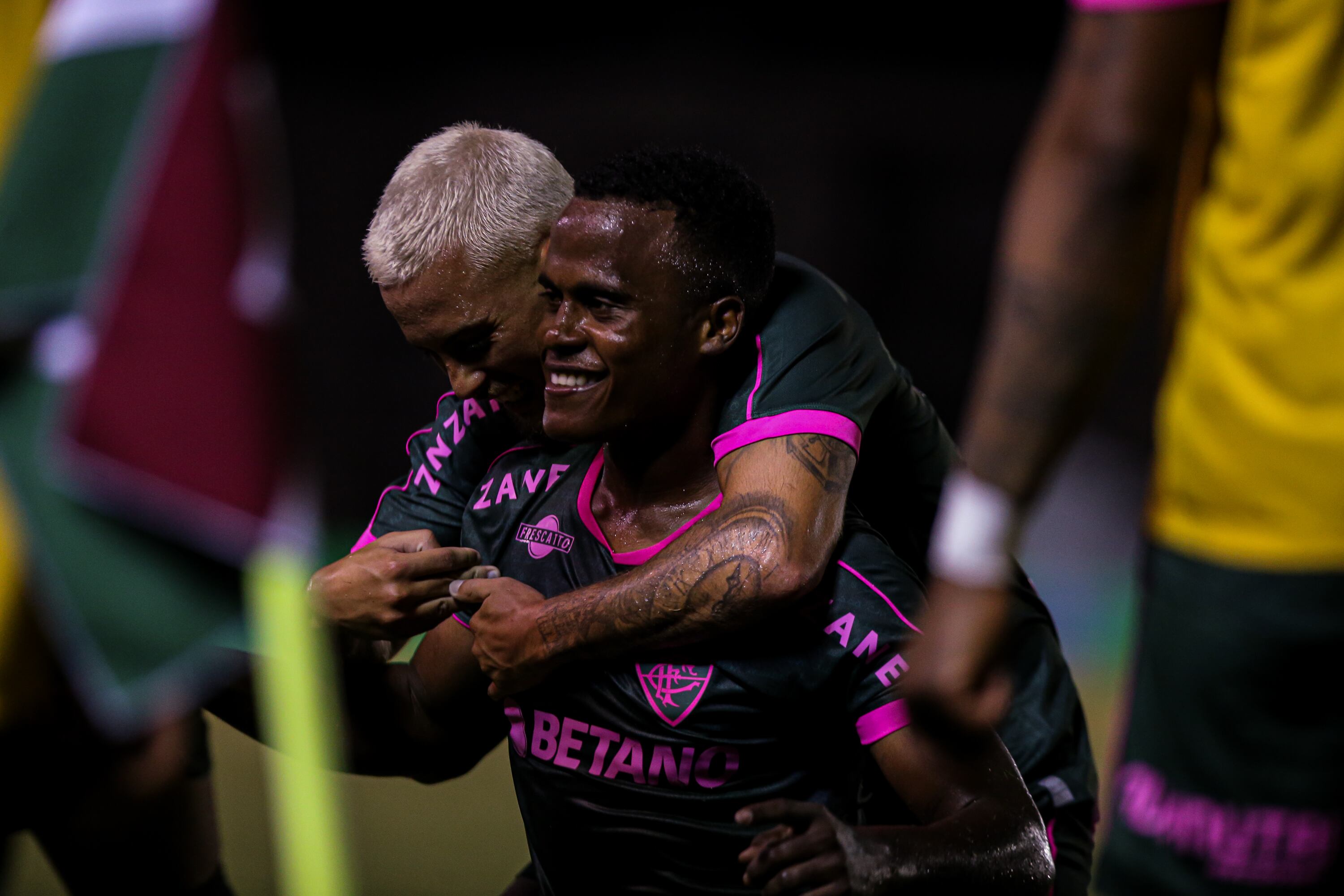 Jhon Arias se reporta con gol con el Fluminense / Foto: Fluminense
