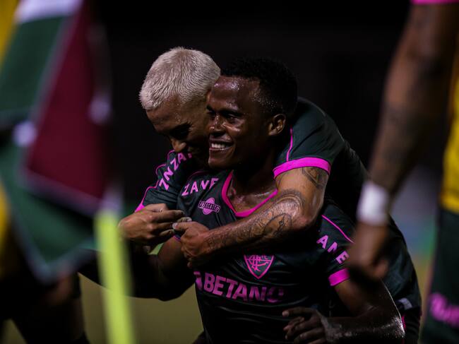 Jhon Arias se reporta con gol con el Fluminense / Foto: Fluminense