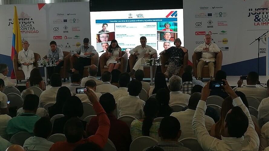 Hemos actuado en derecho y así lo vamos a seguir haciendo: presidenta de la JEP. Foto: La Wcon Julio Sánchez Cristo