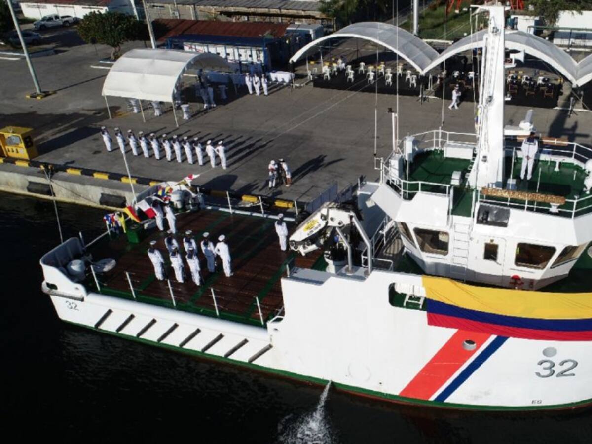 En honor a San Andrés y Providencia bautizan a un buque ARC 'Alburquerque'