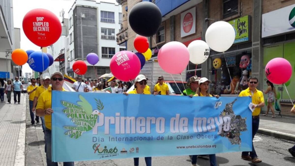 Hugo León Echeverry, presidente de la CGT en Quindío