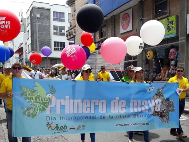 Hugo León Echeverry, presidente de la CGT en Quindío